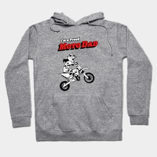 I'm A Proud Moto Dad (daughter) Hoodie